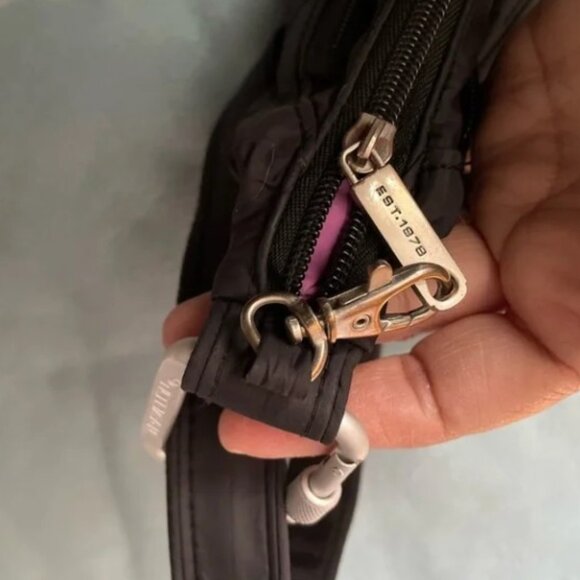 TRAVELON’s Anti-Theft Black Nylon Crossbody Bag - Picture 13 of 16